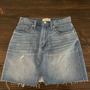 Madewell Denim Skirt